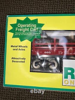 MTH Rail King 70-79006 Pardee & Curtain Operating Flat Car NEW G / One Gauge