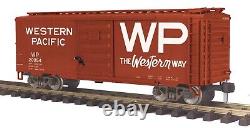 MTH RailKing G Gauge 70-74088 Western Pacific One Gauge 40' Box Car BRAND NEW