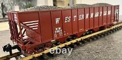 MTH RailKing One-Gauge Western Maryland 4-Bay Hopper #90004 LN