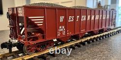 MTH RailKing One Gauge Western Maryland 4-Bay Hopper #90004 LN 1 Of 2 Same Rd #