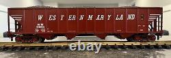 MTH RailKing One Gauge Western Maryland 4-Bay Hopper #90004 LN 2 Of 2 Rd Number