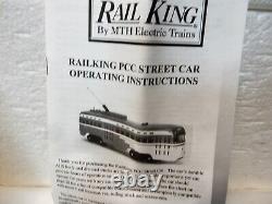 MTH Railking SanFrancisco PCC Electric Street Car with Protosounds One-Never run