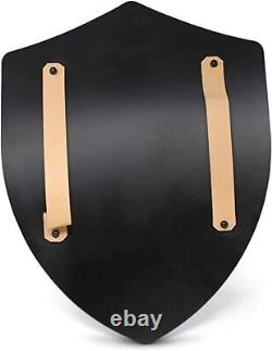 Medieval Shield Blank 16 Gauge Steel Battle Ready Natural One Size