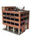Menards O Gauge One Police Plaza Building With Animated Helicopter Prebuilt
