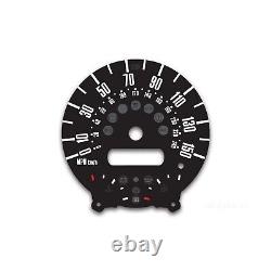Mini One Cooper S R50/52/53 Instrument Cluster Speedometer Gauge Face Dial Black