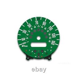 Mini One Cooper S R50/52/53 Instrument Speedometer Gauge Face Dial Dark Green