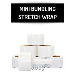 Mini Stretch Shrink Wrap Down Gauge Film Clear + 1 Plastic Handle/Case