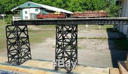 Model1900' plate girder deck bridge &Trestle, one (1) or two (2) track, O Gauge