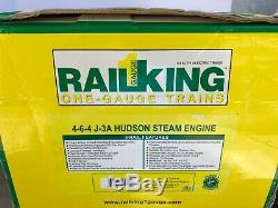 Mth Railking One-gauge New York Central Hudson Steam Engine 132 G Scale Gauge