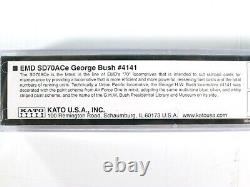 N Scale GEORGE BUSH SD70ACe Diesel Locomotive 4141 Kato 176-8411 with DCC