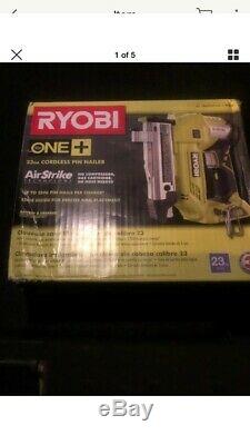NEW RYOBI ONE+ 18v VOLT AIR STRIKE 23 GAUGE CORDLESS PIN NAILER P318 (tool only)