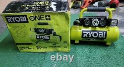 NEW RYOBI P739 ONE+ 1 Gal. Portable 18V Horizontal Air Compressor Tool Only