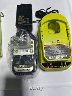 NEW Ryobi P737D 18V 150 PSI Power Inflator Digital Gauge W +2ah Bat +Charger