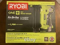 NIB Ryobi Brad Nailer P320 18V 18-Volt ONE+ AirStrike 18-Gauge (Tool-Only)