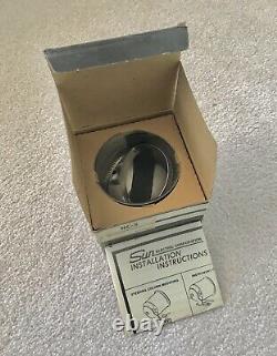 NOS Sun Super Tachometer NC-5 chrome mounting cup NIB One only. Fits SST series