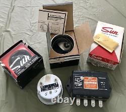 NOS Sun Super Tachometer NC-5 chrome mounting cup NIB One only. Fits SST series