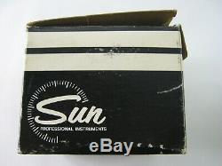 NOS Vintage Sun Tachometer IT-4051 5000 RPM 12v One Piece In Original Box