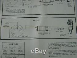 NOS Vintage Sun Tachometer IT-4051 5000 RPM 12v One Piece In Original Box