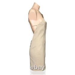 NWT GAUGE81 Colorado One Shoulder Mini Dress, Natural, Small