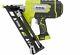 New Ryobi One+ 18-volt 15-gauge Airstrike Cordless Angled Nailer Power Tool Only