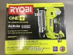 New Ryobi P318 18-Volt ONE+ AirStrike 23-Gauge Cordless Pin Nailer (Tool Only)