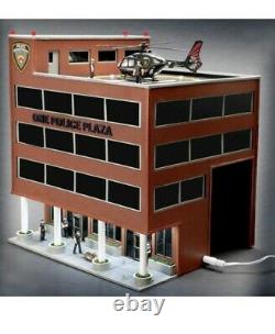 Nib Limited O Gauge Scale One Police Plaza Building With Helicopter