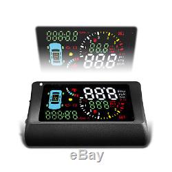 OBD II HUD + ORO TPMS Kit Wireless Tire Pressure Monitoring System, all in one