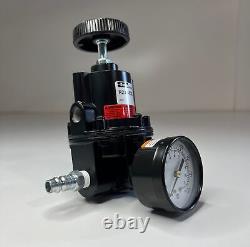 ONE (1) PARKER Compressed Air Regulator with Gauge And Fittings R230-02C (NEW)