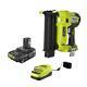 One+ 18v Cordless Airstrike 18-gauge Brad Nailer And 2.0 Ah Compact Battery And