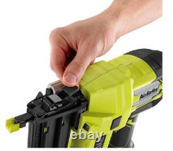 ONE+ 18V Cordless AirStrike 18-Gauge Brad Nailer (Tool Only) with Sample Nails n