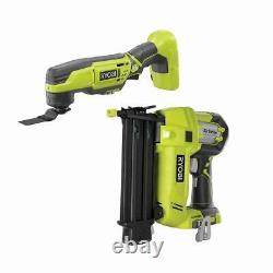 ONE+ 18V Cordless AirStrike 18-Gauge Brad Nailer with ONE+ 18V Cordless Tools