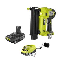 ONE+ 18V Cordless Airstrike 18-Gauge Brad Nailer with Compact Battery & Charger