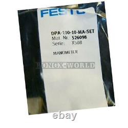 ONE FESTO DPA-100-10-MA-SET 526098 Pressure gauge kit New