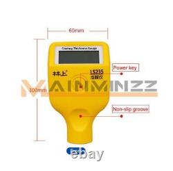 ONE LS235 Linshang Fe/NFe Coating Thickness Gauge Automotive Paint Meter NEW