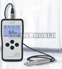 ONE Linshang Plating Thickness Tester Paint Gauge LS225+F500 NEW