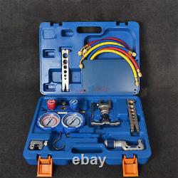 One New VACUUM PUMP, MANIFOLD GAUGE, RATCHED, PIPE CUTTER, PIPE EXPANDER VTB-5A