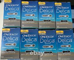 One Touch Delica 30 Gauge Lancets (22 Boxes of 100 Count) NEW (EXP 10/2022)