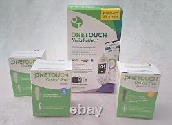 One Touch Verio Reflect Meter + 25 Strips +300 Delica Plus Lancets 30 & 33 Gauge