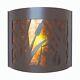 Pd Metals Cs009 Cattail Interior Facing One Direction Wildlife Series Sconce New