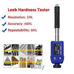 Portable Leeb Hardness Tester Gauge Durometer for Metal Aluminum Alloy Steel