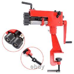 Professional Sheet Metal Bead Roller Machine Steel Bender 22-Gauge with 6 Dies Kit