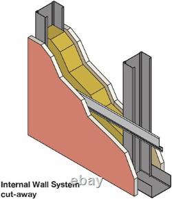 RC-1 One Legged Resilient Channel 8.5' Lengths Box of 32 (25 Gauge)