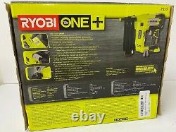 RYOBI 18-Volt ONE+ Cordless AirStrike 18-Gauge Brad Nailer (Tool Only) Box DMG