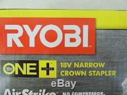 RYOBI 18V ONE+ AirStrike 18-Gauge Cordless Narrow Crown Stapler (Tool-Only)