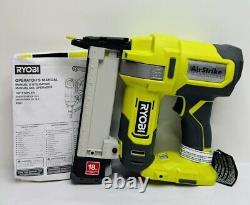 RYOBI 18V ONE+ P361 AirStrike 18-Gauge Cordless Lithium-Ion Narrow Crown Stapler