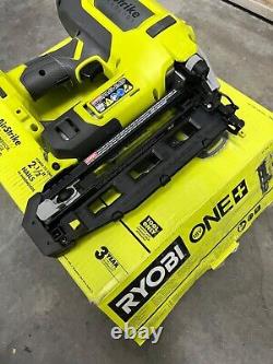 RYOBI ONE+ 18V 16 Gauge AirStrike Finish Nailer Comfort Grip P326 Tool Only (OB)