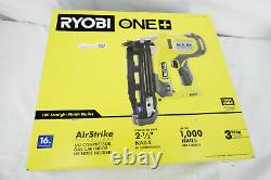 RYOBI ONE+ 18V 16-Gauge Cordless AirStrike Finish Nailer (Tool Only) P326
