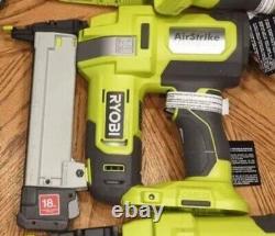 RYOBI ONE+ 18V 18-Gauge Cordless AirStrike Narrow Crown Stapler (Tool Only)