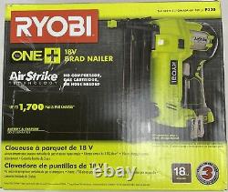 RYOBI ONE+ 18V Brad Nailer AirStrike 18 Gauge Cordless Tool Only