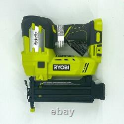 RYOBI ONE+ 18V Cordless AirStrike 18-Gauge Brad Nailer (Tool Only) with Nails P320